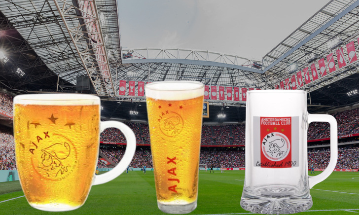 Ajax bierglas fluitje
